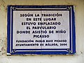wikimedia_commons=File:Plaque to Picasso in San Agustín Street 01.jpg