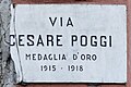 wikimedia_commons=File:Street sign Via Cesare Poggi, in Torno.jpg
